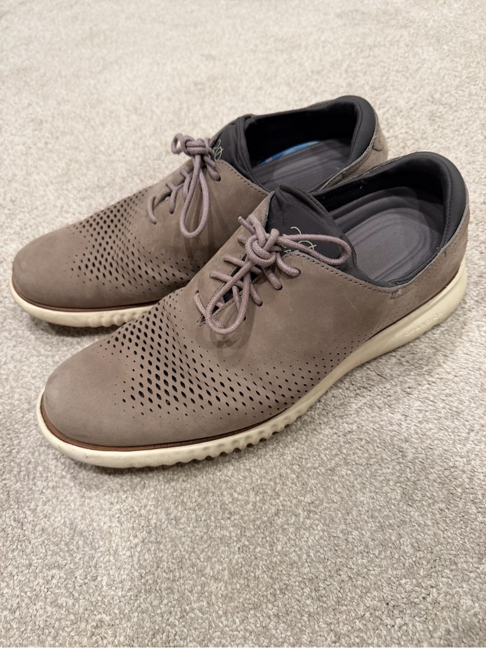 Cole Haan ZeroGrand oxfords - grey